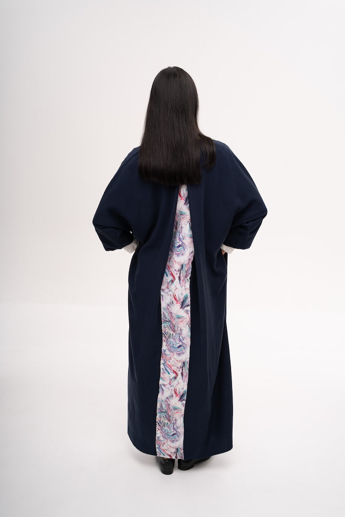 Freeflow Kaftan in Midnight Blue