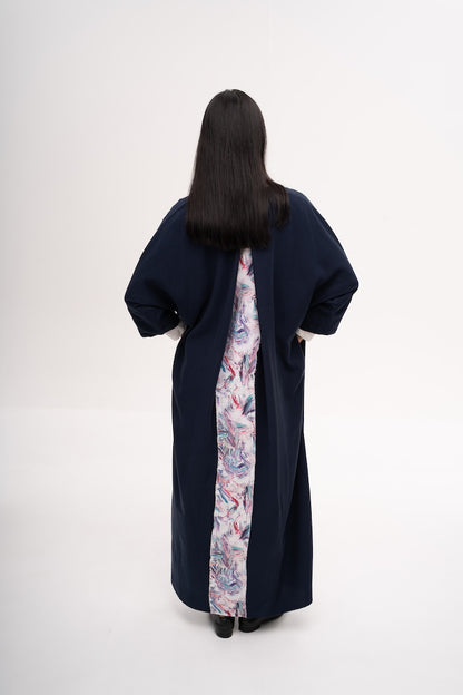Freeflow Kaftan in Midnight Blue