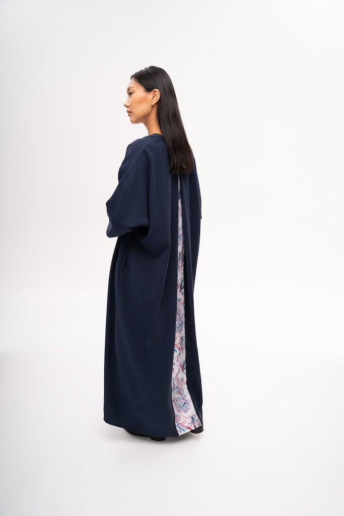 Freeflow Kaftan in Midnight Blue