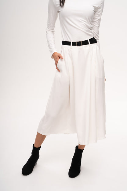 Sway Midi Skirt in Cloud