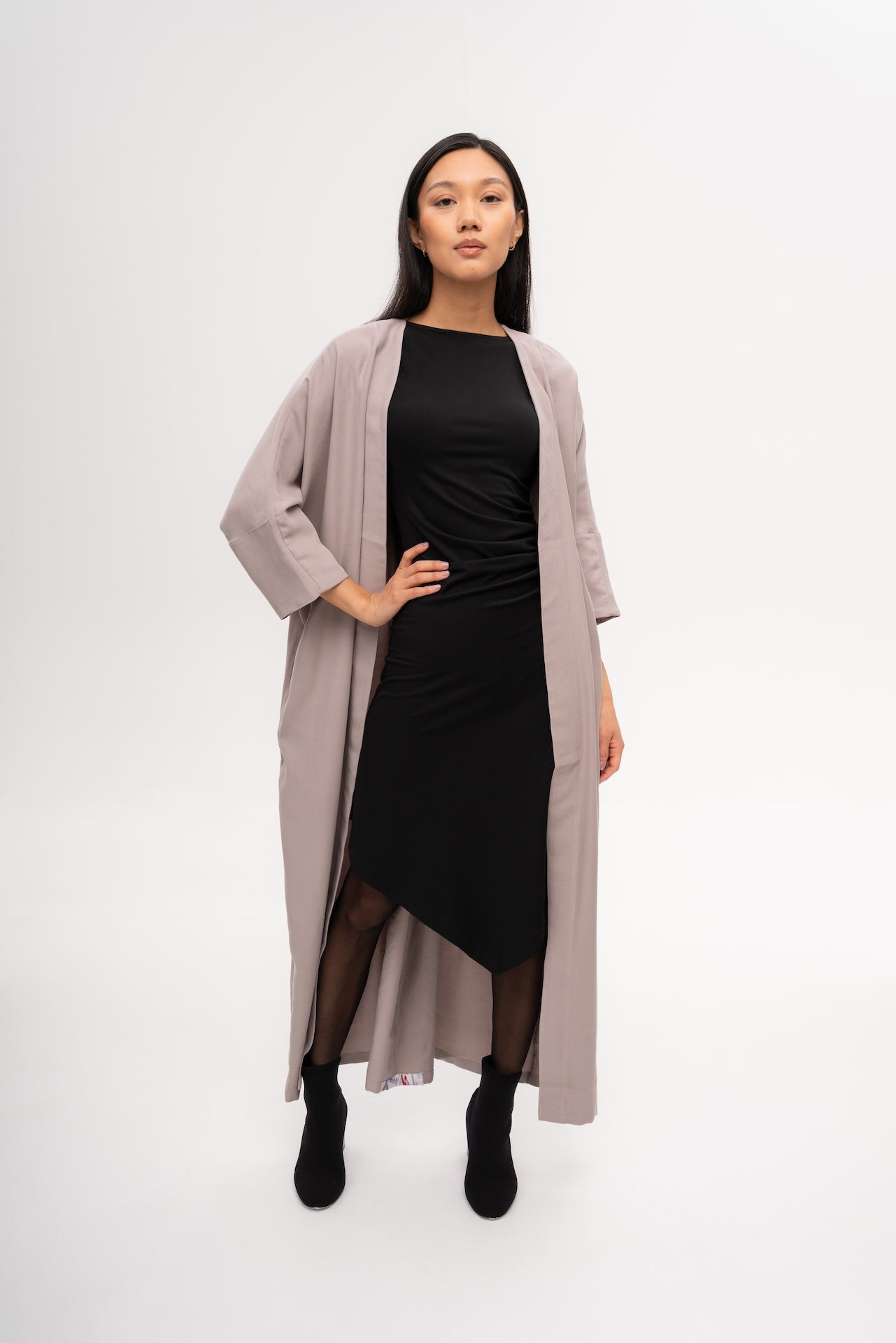 Freeflow Kaftan in Taupe
