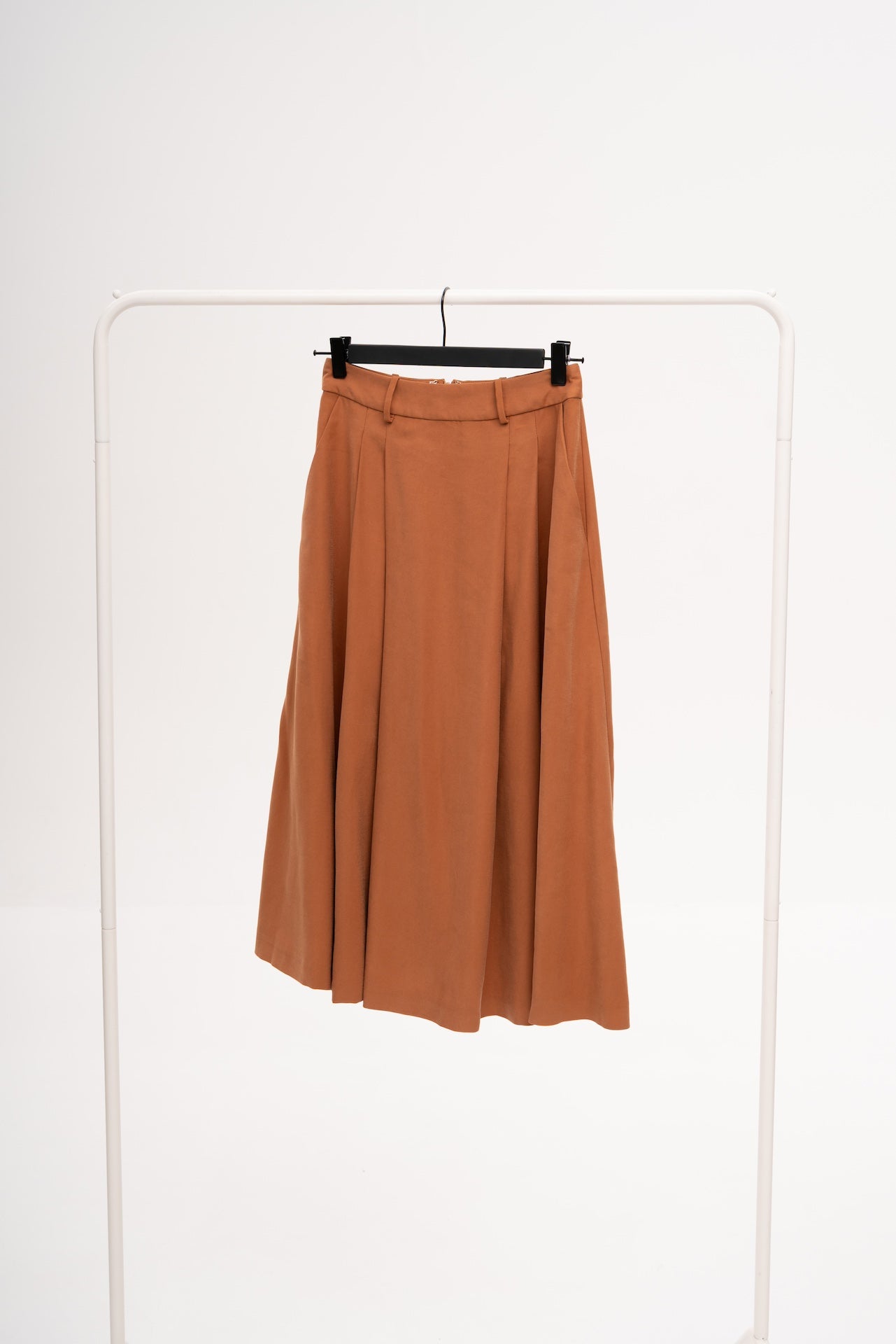 Sway Midi Skirt in Bronze